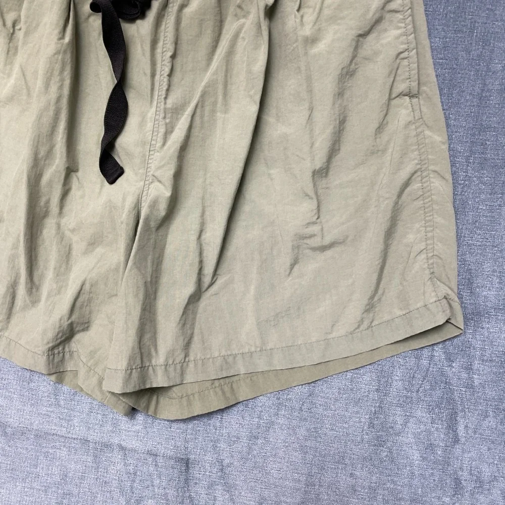 Columbia Board Shorts Mens 34 Olive Green Drawstring Waist Swimwear Back Pocket
